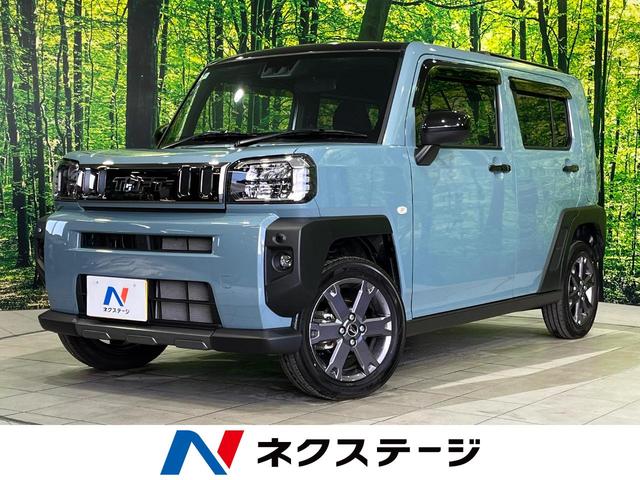 タフト(ダイハツ) Ｇ　ダーククロムベンチャー　４ＷＤ　ガラスルーフ　純正９型ディスプレイオーディオ　バックカメラ　スマートアシスト　禁煙車　前席シートヒーター　コーナーセンサー　スマートキー　ＬＥＤヘッド　純正１５インチアルミ　オートハイビーム 中古車画像