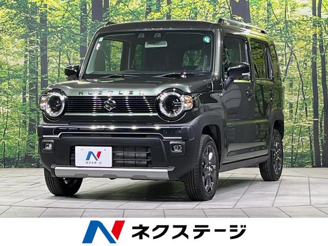 ハスラー　岡山県 届出済未使用車　メーカー９型ナビ　全周囲カメラ　前席シートヒーター