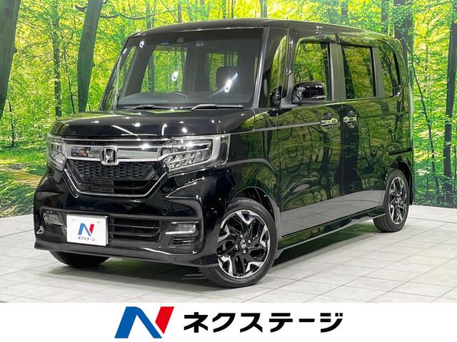 Ｎ－ＢＯＸカスタム　三重県 純正８型ナビ　バックカメラ　衝突被害軽減システム　禁煙車　ドラレコ