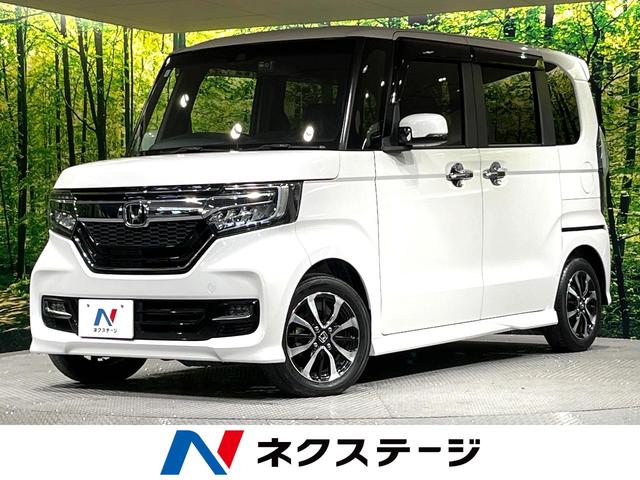 Ｎ－ＢＯＸカスタム　愛知県 両側電動ドア　純正８型ナビ　バックカメラ　ＥＴＣ　ドラレコ　禁煙車