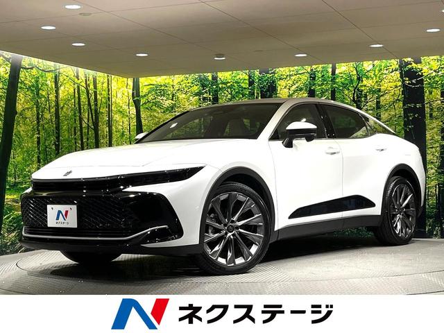 クラウンクロスオーバー　愛知県 ４ＷＤ　１２．３インチ純正ナビ　バックカメラ　衝突被害軽減システム