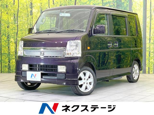 エブリイワゴン　岐阜県 禁煙車　両側電動スライドドア　ＳＤナビ　ＥＴＣ　フルセグＴＶ　ＣＤ