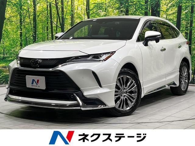 ハリアー　福島県 純正１２．３型ナビ　バックカメラ　ＪＢＬサウンド　衝突軽減装置　禁煙車