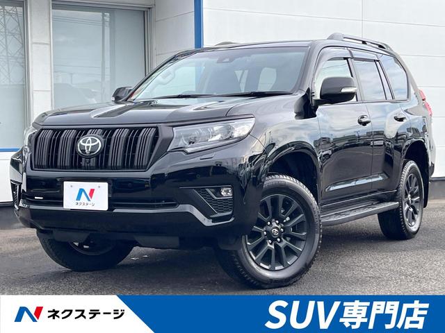 ランドクルーザープラド(トヨタ) ＴＸ　Ｌパッケージ　マットブラックエディション　サンルーフ　４ＷＤ　　衝突軽減装置　禁煙車　純正９インチナビ　全周囲カメラ　レザーシート　レーダークルーズ　ＥＴＣ　Ｂｌｕｅｔｏｏｔｈ　フルセグ　ドラレコ　前席シートヒーター　デジタルインナーミラー 中古車画像
