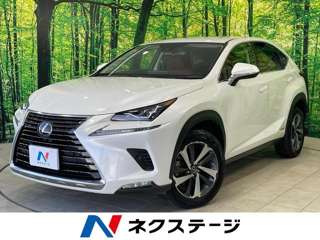 ＮＸ(レクサス) ＮＸ３００ｈ　Ｉパッケージ　三眼ＬＥＤ　メーカーナビ　ＢＳＭ　禁煙車　衝突軽減　レーダークルーズ　赤革　パワーシート　シートメモリー　シートヒーター　ステアリングヒーター　電動リア　クリアランスソナー　バックカメラ　ＥＴＣ 中古車画像