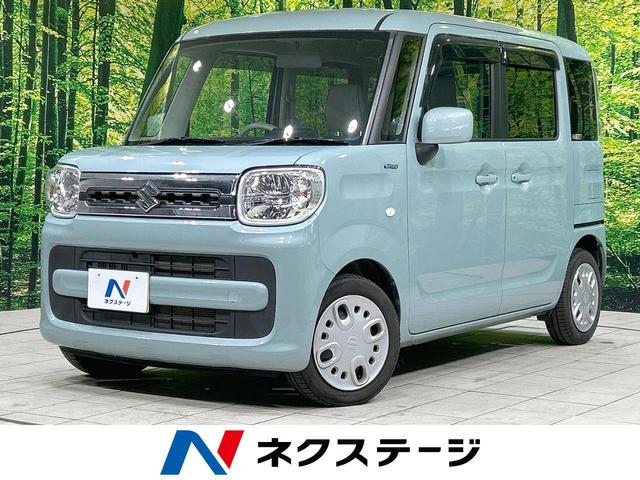スペーシア　茨城県 両側電動ドア　禁煙車　Ｂｌｕｅｔｏｏｔｈ　シートヒーター　スマートキー