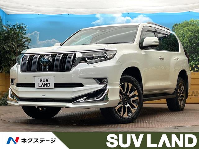 ランドクルーザープラド(トヨタ) ＴＸ　Ｌパッケージ　モデリスタエアロ　サンルーフ　全周囲カメラ　純正９型ナビ　ブラインドスポットモニター　電動格納サードシート　ＬＥＤヘッドライト　シートベンチレーション　クリアランスソナー　レーダークルーズ　禁煙車 中古車画像