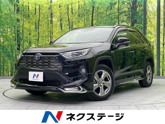 ＲＡＶ４(トヨタ) ハイブリッドＧ　モデリスタエアロ　サンルーフ　４ＷＤ　衝突軽減装置　禁煙車　純正９型ナビ　バックカメラ　レーダークルーズ　ＥＴＣ　Ｂｌｕｅｔｏｏｔｈ　フルセグ　ドライブレコーダー　スマートキー　シートヒーター 中古車画像