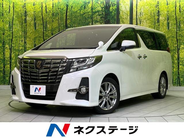 アルファード(トヨタ) ２．５Ｓ　Ａパッケージ　タイプブラック　ＢＩＧ−Ｘ１１型ナビ　両側電動ドア　後席モニター　バックカメラ　衝突被害軽減　レーダークルーズ　禁煙車　電動リアゲート　ハーフレザーシート　コーナーセンサー　スマートキー　ＬＥＤヘッド　ＥＴＣ 中古車画像