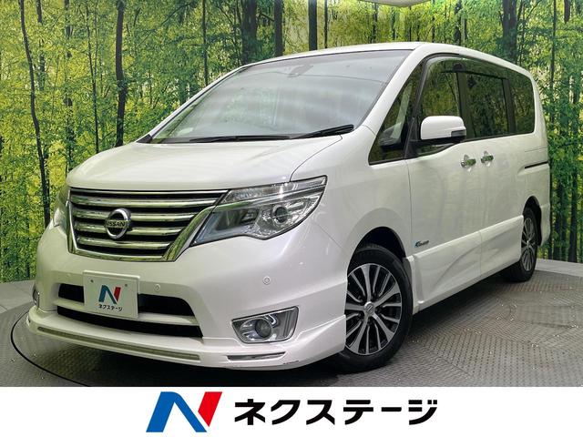 セレナ(日産) ハイウェイスター　Ｖセレ＋セーフティＩＩ　ＳＨＶ　純正８型ＳＤナビ　フリップダウンモニター　両側電動スライドドア　エマージェンシーブレーキ　アラウンドビューモニター　クルーズコントロール　フルセグ　ＥＴＣ　Ｂｌｕｅｔｏｏｔｈ　ドライブレコーダー 中古車画像