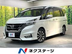 セレナ ハイウェイスター 両側電動ドア 9型純正ナビ 10型後席モニター 全周囲カメラ 衝突被害軽減システム 禁煙車 コーナーセンサー スマートキー ビルトインETC クルコン 純正16インチアルミ オートライト 中古車画像