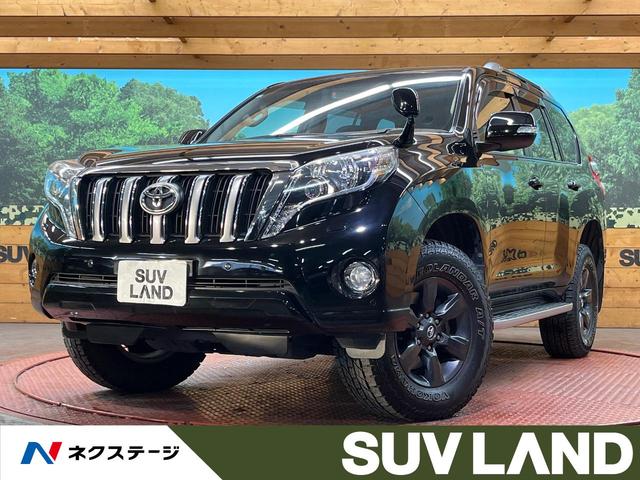 ランドクルーザープラド(トヨタ) ＴＸ　アルジェントクロス　４ＷＤ　ＳＤナビ　７人乗り　バックカメラ　禁煙車　コーナーセンサー　スマートキー　ＬＥＤヘッド　ルーフレール　ビルトインＥＴＣ　クルコン　純正１７インチアルミ　オートライト　デュアルエアコン 中古車画像