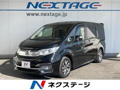 ステップワゴンスパーダ スパーダ 両側電動ドア 後席モニター バックカメラ 禁煙車 スマートキー LEDヘッド ビルトインETC クルコン 純正16インチアルミ オートライト デュアルエアコン Bluetooth CD DVD再生 中古車画像