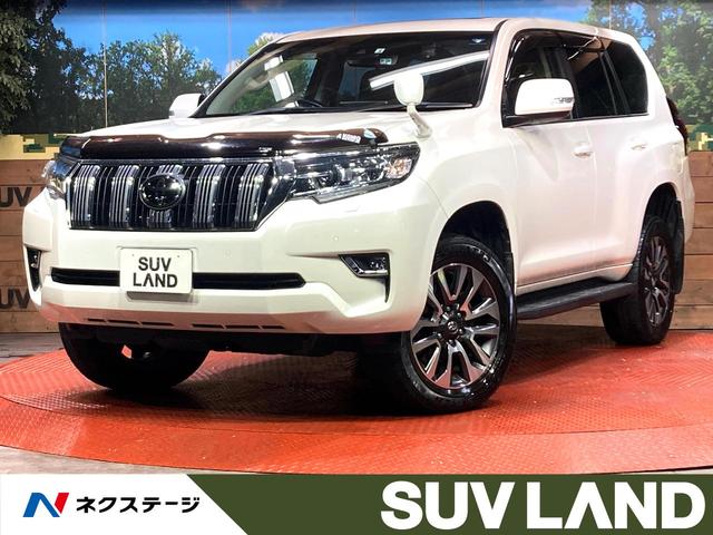 ランドクルーザープラド(トヨタ) ＴＸ　Ｌパッケージ　サンルーフ　１１型ＢＩＧＸナビ　純正１９インチアルミホイール　バックカメラ　衝突被害軽減システム　レーダークルーズ　禁煙車　レザーシート　前席シートエアコン　ドラレコ　コーナーセンサー　ＬＥＤ　ＥＴＣ 中古車画像
