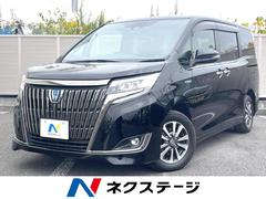 エスクァイア ハイブリッドGiプレミアムパッケジブラックテーラード 両側電動スライドドア 衝突軽減装置 禁煙車 純正9型SDナビ バックカメラ ETC2.0 Bluetooth フルセグ ドラレコ シートヒーター デジタルインナーミラー LEDヘッドライト クルコン 中古車画像