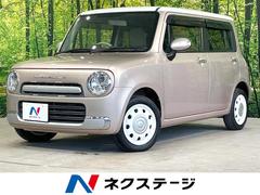 アルトラパンショコラ X 禁煙車 ナビ バックカメラ HIDヘッドライト アイドリングストップ 純正14インチアルミ レザー調シート 革巻きハンドル スマートキー ETC オートライト ウィンカーミラー 2トーン 中古車画像