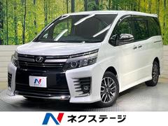 ヴォクシー ZS 煌II 後席モニター SDナビ バックカメラ 両側電動ドア トヨタセーフティセンス 禁煙車 ETC オートエアコン LEDヘッド オートライト フォグランプ アイドリングストップ スマートキー 電動格納ミラー 中古車画像