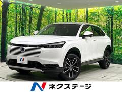 ヴェゼル e:HEV Z 禁煙車 バックカメラ 衝突被害軽減システム 純正8型ディスプレイ レーダークルーズ 電動リアゲート ハーフレザーシート コーナーセンサー LEDヘッド 純正18インチアルミ 車線逸脱警報 オートライト 中古車画像