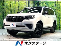 ランドクルーザープラド TX Lパッケージ マットブラックエディション 禁煙車 サンルーフ 全周囲カメラ 衝突軽減装置 純正9型ディスプレイオーディオ レーダークルーズ 革シート シートベンチレーション ブラインドスポットモニター デジタルインナーミラー ETC2.0 中古車画像
