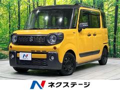 スペーシアギア ハイブリッドXZ ターボ 両側電動ドア 純正ナビ 全周囲カメラ 衝突軽減装置 禁煙車 2トーンカラー シートヒーター ドラレコ クリアランスソナー スマートキー LEDヘッド&フォグ ETC クルコン オートハイビーム 中古車画像