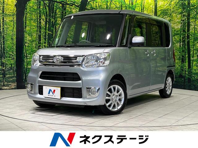 タント(ダイハツ) Ｘターボ　４ＷＤ　純正ナビ　バックカメラ　ＥＴＣ　パワースライドドア　アイドリングストップ　オートエアコン　オートライト　プライバシーガラス　電動格納ミラー　バニティミラー　プッシュスタート　スマートキー 中古車画像