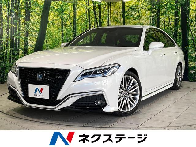 クラウンハイブリッド　群馬県 １２型ナビ　衝突軽減　ＣＤ／ＤＶＤ再生　レーダークルーズ　バックカメラ