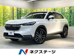 ヴェゼル e:HEV Z 純正9型ナビ バックカメラ 衝突軽減装置 禁煙車 電動リアゲート ハーフレザーシート シートヒーター ブラインドスポットモニター LEDヘッド ETC2.0 純正18インチアルミ オートハイビーム 中古車画像