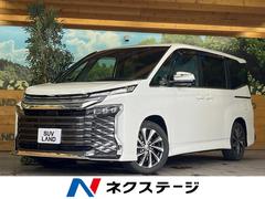 ヴォクシー ハイブリッドS-Z 快適利便パッケージ 純正10.5型ディスプレイオーディオ デジタルインナーミラー ヘッドアップディスプレイ 三眼LEDヘッド シートヒーター セーフティセンス 両側電動ドア バックカメラ ETC 中古車画像