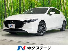 MAZDA3ファストバック 20S Lパッケージ 純正SDナビ バックカメラ 衝突被害軽減システム レーダークルーズ レザーシート パワーシート スマートキー LEDヘッド ビルトインETC 純正18インチアルミ 車線逸脱警報 オートライト 中古車画像