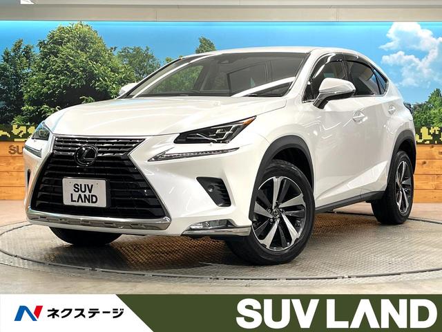 ＮＸ(レクサス) ＮＸ３００　Ｉパッケージ　パノラミックビューモニター　セーフティシステムプラス　レーダークルーズコントロール　ブラインドスポットモニター　シートヒーター　純正１０．３インチＳＤナビ　角型三眼ＬＥＤヘッドライト 中古車画像