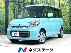 スペーシア G 禁煙車 SDナビ バックカメラ シートヒーター スマートキー オートエアコン DVD再生 地デジ 電動格納ミラー 中古車画像