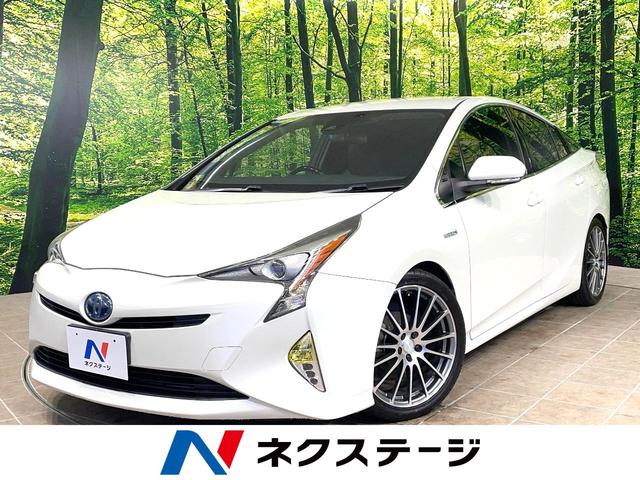 プリウス　山梨県 純正ＳＤナビ　バックカメラ　トヨタセーフティセンス　レーダークルーズ