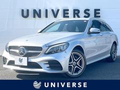 Cクラスステーションワゴン C200ステーションワゴンアバンギャルドAMGライン 1オーナー レザーエクスクルーシブPKG レーダーセーフティPKG 純正ナビTV Bluetooth リアカメラ 赤革シート シートヒーター パワーバックドア 純正18インチAW LEDヘッド ETC 中古車画像