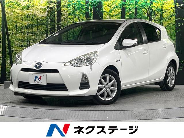 アクア　静岡県 純正ナビ　Ｂｌｕｅｔｏｏｔｈ再生　オートエアコン　ＥＴＣ　純正１５ＡＷ