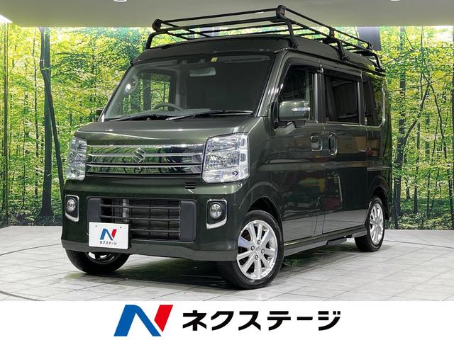 エブリイワゴン(スズキ) ＰＺターボスペシャル　４ＷＤ　両側電動ドア　純正８型ディスプレイオーディオ　バックカメラ　衝突被害軽減　禁煙車　ＥＴＣ　シートヒーター　コーナーセンサー　スマートキー　ＨＩＤヘッド　純正１４インチＡＷ　オートハイビーム 中古車画像