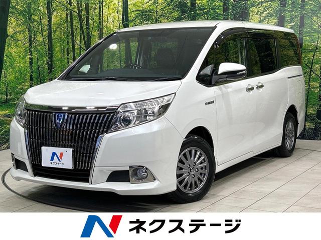 エスクァイア(トヨタ) ハイブリッドＧｉ　両側電動ドア　純正９型ナビ　後席モニター　バックカメラ　禁煙車　合否シート　シートエアコン　スマートキー　ＬＥＤヘッド　ＥＴＣ　クルコン　純正１５インチＡＷ　置くだけ充電　ダブルエアコン　オートライト 中古車画像