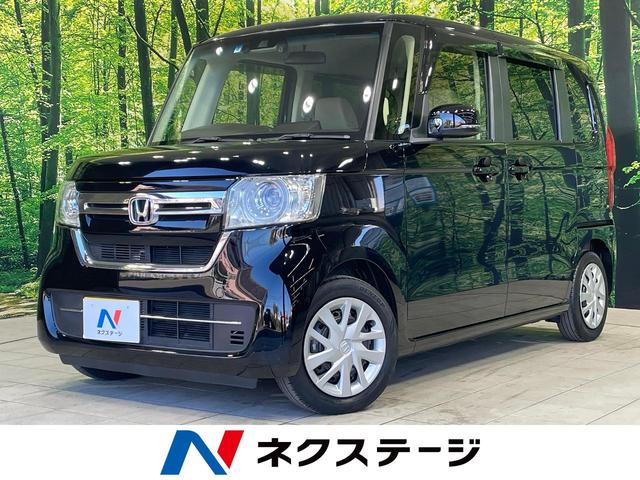 Ｎ−ＢＯＸ(ホンダ) Ｌ　電動スライドドア　純正８インチナビ　バックカメラ　衝突被害軽減システム　禁煙車　ドラレコ　コーナーセンサー　スマートキー　ＬＥＤヘッド　ビルトインＥＴＣ　オートハイビーム　車線逸脱警報　オートライト 中古車画像