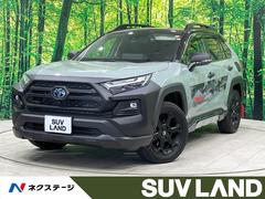 RAV4 ハイブリッドアドベンチャー オフロードパッケージII 禁煙車 純正10型ナビ 全周囲カメラ フルセグ ブラインドスポットモニター シートベンチレーション 電動リアゲート デジタルインナーミラー LEDヘッド リアフォグ 純正18インチアルミ ETC2.0 中古車画像