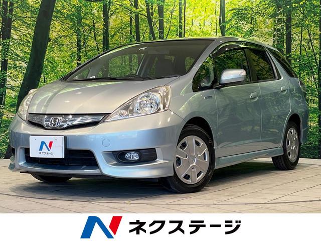 フィットシャトルハイブリッド　茨城県 純正ＳＤナビ　バックカメラ　クルコン　禁煙車　ハーフレザーシート