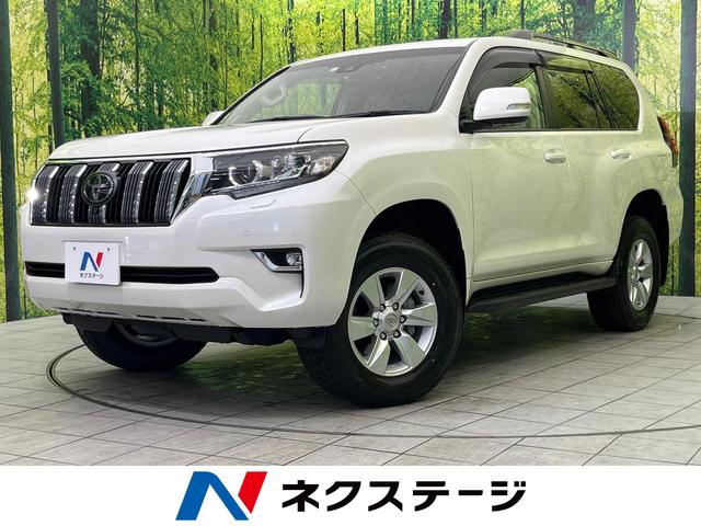 ランドクルーザープラド(トヨタ) ＴＸ　Ｌパッケージ　４ＷＤ　サンルーフ　純正９型ナビ　全周囲カメラ　セーフティセンス　レーダークルーズ　禁煙車　レザーシート　シートベンチレーション　前席パワーシート　デジタルインナーミラー　ＥＴＣ２．０　ＢＳＭ 中古車画像