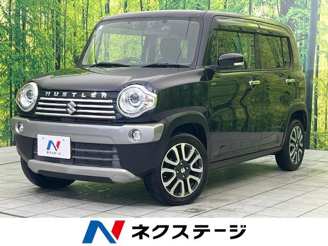 ハスラー　栃木県 セーフティサポート　禁煙車　ハーフレザー　前席シートヒーター