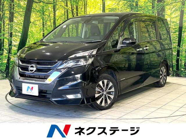 セレナ　滋賀県 純正９型ナビ　フリップダウンモニター　全周囲カメラ　両側電動スライドドア