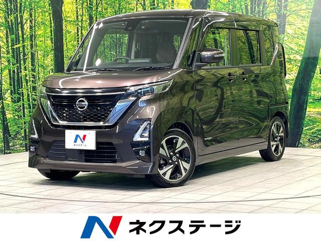 ルークス　和歌山県 ターボ　両側電動ドア　純正９型ナビ　全周囲カメラ　衝突被害軽減システム