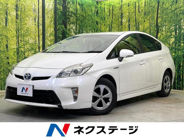 プリウス(トヨタ) Ｓ　後期型　純正ナビ　バックカメラ　禁煙車　スマートキー　ＨＩＤヘッド　ビルトインＥＴＣ　純正１５インチアルミ　オートライト　オートエアコン　Ｂｌｕｅｔｏｏｔｈ　ＣＤ　ＤＶＤ再生　フルセグ 中古車画像