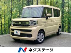 スペーシア ハイブリッドG 届出済未使用車 衝突被害軽減システム コーナーセンサー スマートキー LEDヘッド 純正14インチアルミ オートライト デュアルエアコン 中古車画像