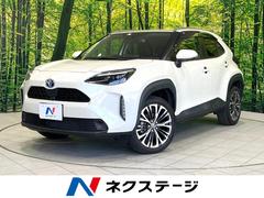 ヤリスクロス ハイブリッドZ 禁煙車 純正ナビ セーフティセンス ブラインドスポットモニター ステアリングヒーター 電動リアゲート ハーフレザーシート パワーシート ドラレコ ETC コーナーセンサー 純正18インチアルミ 中古車画像