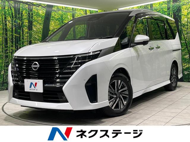 セレナ　群馬県 フリップダウンモニター　純正１２型ナビ　全周囲カメラ　シートヒーター