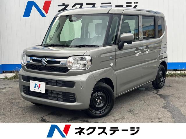 スペーシア(沖縄 中古車) 色:モスグレーメタリック 支払総額:159.9万円 年式:2025年 走行距離：10km