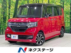 N-BOXカスタム G・Lホンダセンシング 禁煙車 SDナビ 電動スライドドア 衝突軽減装置 レーンアシスト アダプティブクルーズ シートヒーター Bluetooth接続 ドライブレコーダー シーケンシャルターンランプ LEDヘッド ETC 中古車画像