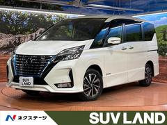 セレナ e-パワー ハイウェイスターV 両側電動ドア 純正SDナビ 全周囲カメラ 衝突被害軽減システム 禁煙車 ドラレコ コーナーセンサー スマートキー LEDヘッド ビルトインETC クルコン 純正16インチアルミ オートハイビーム 中古車画像